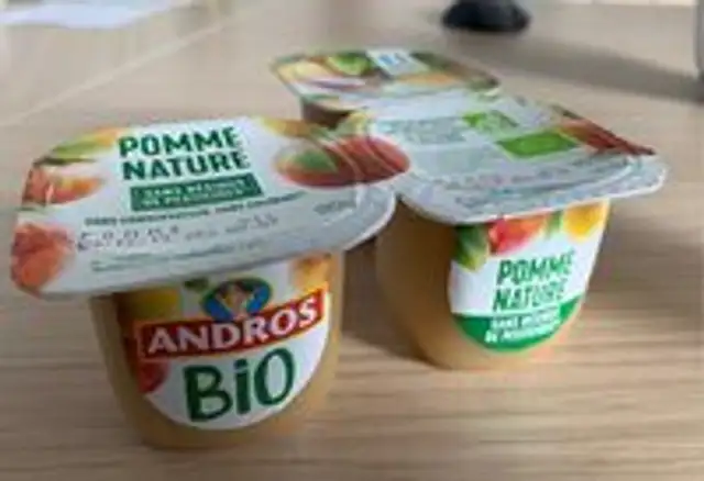 Compote de pomme bio