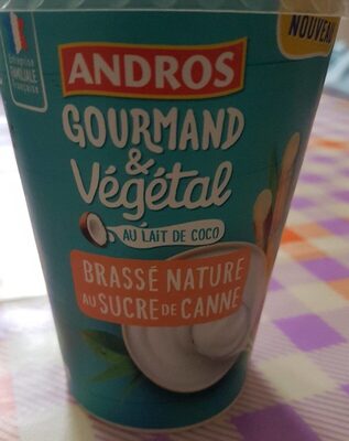 Gourmand végétal au lait de coco