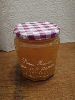 confiture ananas et passion