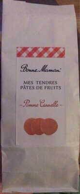 Pates de fruits Pomme Cannelle front packaging