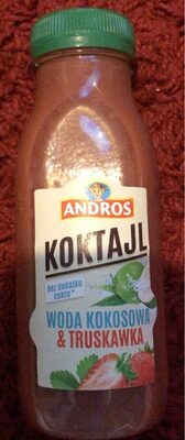 Koktajl woda kokosowa & truskawka