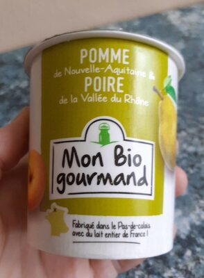 Yaourt pomme et poire