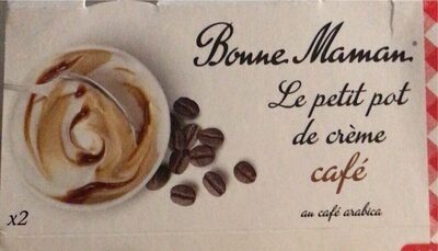 Le petit pot de créme café front packaging