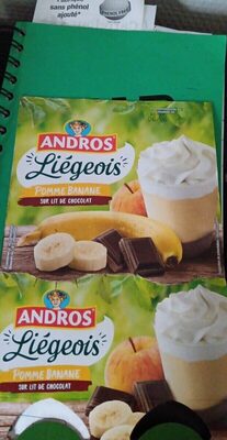 Liégeois pomme banane