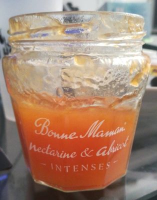 Confiture nectarine et abricot intenses
