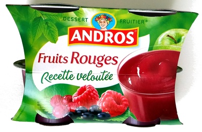 Fruits Rouges Recette Veloutée