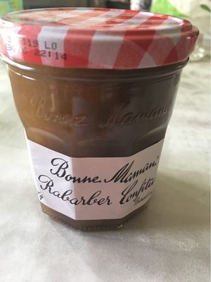 Confiture rhubarbe