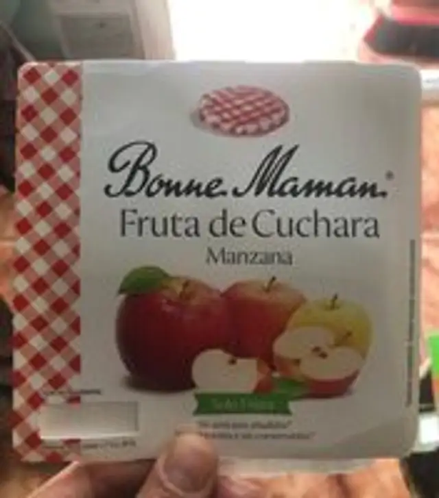 Fruta de cuchara manzana