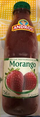 Nectar pasteurizado de morango