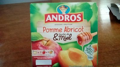 Dessert fruitier pomme abricot touche de miel