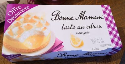 Tarte au citron meringuée