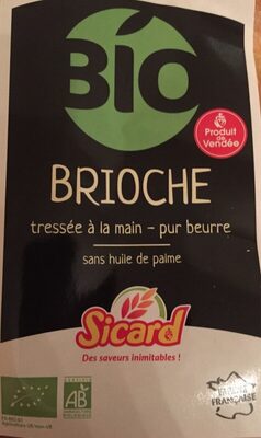 Brioche Tressée Bio front packaging