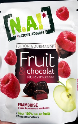 Édition gourmande Fruit & Chocolat noir Framboise