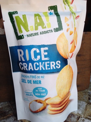 Crackers fins de riz - Sel de mer