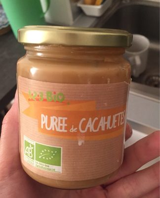 Puree de cacahuetes grillees