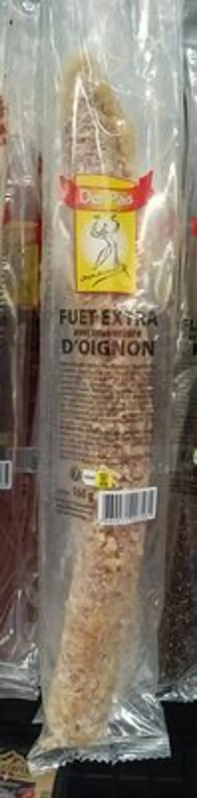 Fuet catalan a l'ognon