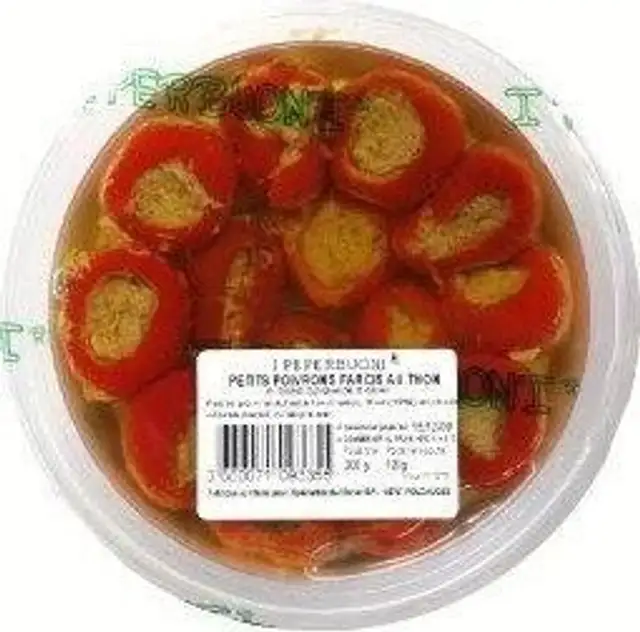 Poivrons farcis au thon