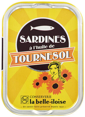 Sardines à l'huile de tournedol