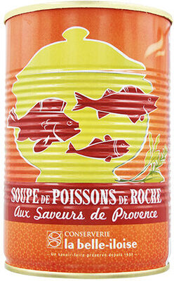 Soupe de poissons de roche aux saveurs de Provence