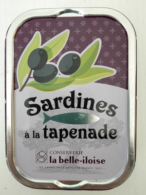 Sardines à la tapenade