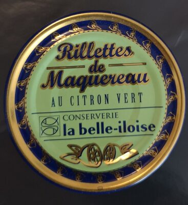 Rillettes de maquereau au citron vert