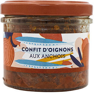 Confit d'oignons aux anchois