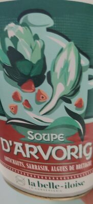 Soupe D'Arvorig front packaging