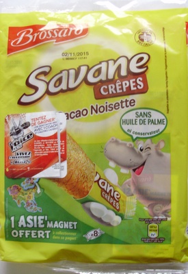 Savane Crêpes Cacao Noisette (x 8)