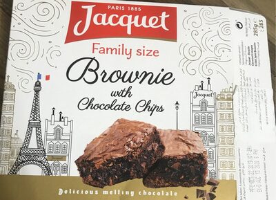 Brownie with chocolate chips