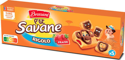 P'TIT SAVANE FRAISE front packaging