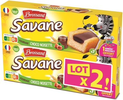 Lot 2 pocket x7 cacao nois 175g