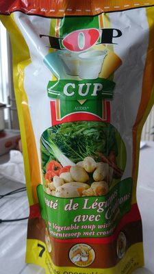 Velouté de légumes avec croûtons