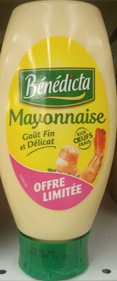Mayo 255 g Bénédicta front packaging