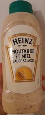 Sauce salade miel et moutarde