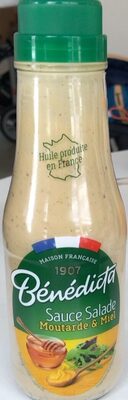 Sauce salade moutarde & miel