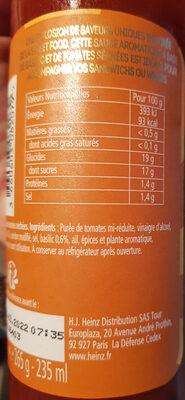 Street food basilic et tomates sechees