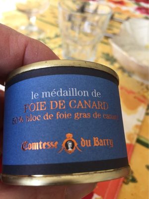 Médaillon de foie de canard