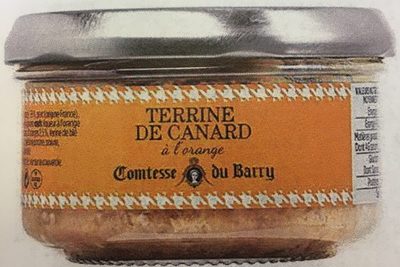 Terrine de canard à l'orange
