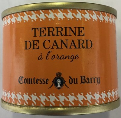 Terrine de canard à l'orange