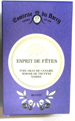 Foie gras de canard, miroir de truffes noires, mi-cuit