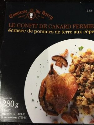 confit de canard fermier