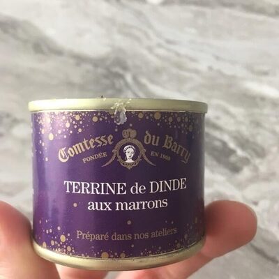 Terrine de dinde aux marrons