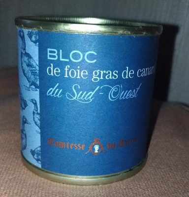 Bloc de foie gras de canard