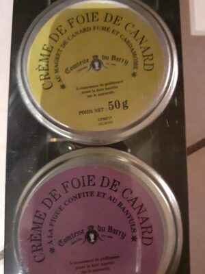 Tourbillon de crème de foie de canard