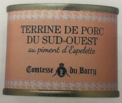 Terrine de porc du Sud-Ouest au piment d'Espelette