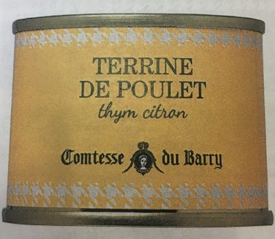 Terrine de poulet Thym citron