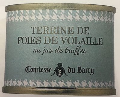 Terrine de Foie de volaille au jus de truffe