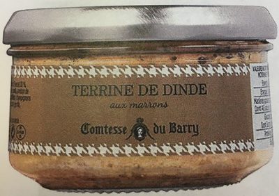Terrine de dinde aux marrons