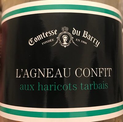 L'AGNEAU CONFIT aux haricots tarbais