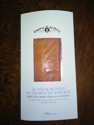 Le coeur de filet de saumon de Norvège